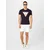 Guess Majica M2YI71 I3Z14 Mornarsko modra Slim Fit