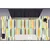 Decormat Podloga za pisalno mizo Retro pattern 100x50 cm