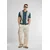 Urban Classics Majica zelena/bela