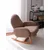 Atelier del Sofa Fotelja Yoko 75x91x91cm Braon