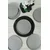 Hermia Set servisnih tanjira, 6 komada, Sivi