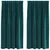 Zavjese za zamračivanje 2 pcs Tamnozelena 140 x 175 cm Baršun