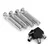 ModernHome Sklopiva parking barijera stub, 60cm, Siva