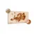 Slika na pluti retro zemljevid Evrope - 90x60 metallic
