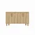 Hanah Home Konzola Vincent, 120x73,6x29,6 cm, Hrast