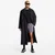 Plašč adidas x entire studios Uniform Trenchcoat Black S
