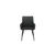 Venture Design Set 2 jedilnih stolov 61x58x92 cm črni