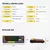 Tastatura Mehanicka Gaming Fantech MK911 RGB Vibe Maxfit 70 Epic Greyscale Wireless (Yellow switch)