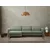 Atelier del Sofa Ugaona garnitura Lily 97x73x290cm Zelena
