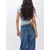 Pull&Bear Kavbojke moder denim
