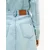 Tommy Jeans Dolga srajca moder denim