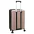 Kofer ružičasto zlatna 43 x 27 x 66 cm ABS plastika