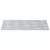Stepenica Pravokutni 4 pcs Srebrno 40 x 30 cm Aluminij