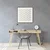 Decormat Podloga za stol Quilted pattern 140x100 cm 2 cm