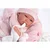 Llorens M738-60 oblačila za punčko dojenčka NEW BORN velikosti 40-42 cm z dodatki