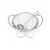 KINGHoff Toplotno odporen grelec, ponva, 4,1 l 8389