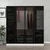 Hanah home Ormar Kale 180x190x52cm Belo-Crni