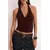 Trendyol Milla Ženska bluza TWOSS24BZ00061, Braon