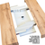 Ityhome Ityhome 90 x 77 konzolna miza rjava, (20847920)