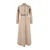 Trendyol Modest Ženska haljina Tctss26Eb00025, Bež