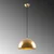 Opviq Luster Kure-30-Mr-721-1, 30x30x111cm, IP20, Zlatne boje