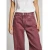 Pepe Jeans za ženske. PL204890 Kavbojke v bordo barvi ohlapnega kroja (31/30), Priložnostno, Bombaž, Džins, Trajnostni, Burgu