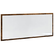 LED kupaonsko ogledalo dimljeni hrast 100x8,5x37 cm