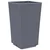 Vrtne sadilice 4 kom plava siva 32,5 x 32,5 x 57 cm PP