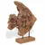 Riba Skulptura od tikovine 40x12x57 cm