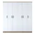 Hanah home Ormar 180x190,8x47,3cm Orah
