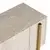 HANAH HOME TV Polica Nexus Travertine Gold