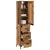 Highboard Staro drvo 34,5 x 34 x 180 cm Konstruirano drvo