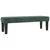 Vidaxl Box spring postelja z vzmetnico temno zelena 180x200 cm žamet