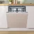 Bosch Ugradna mašina za pranje sudova SMV4HVX14E, 14 kompleta, Bela