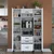 Hanah Home Višenamenska komoda JE118-2964, 130 x198.6 x40 cm, Bela