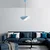 Opviq Luster Vatoz-Nus-2866, 25-112cm, O10 Plate, E27, Plavi