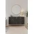HANAH HOME Komoda Tuna 120 Anthracite Silver
