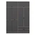 Hanah Home Garderober Elina-8908, 185x253x52 cm, Antracit