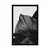 Plakat očarljiv list monstere v črnobeli varianti - 40x60 black