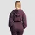 GymBeam Women‘s Base Zip Up Hoodie Eclipse