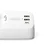 Digitus produžni kabel s 3 utičnice te 2x USB-A i 1x USB-C, bijeli