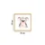 Wallity Slika CAM13855653233, 32x32cm