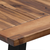 VIDAXL jedilna miza iz trdnega akacijevega lesa (180x90cm)