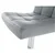 KONDELA Barski stol Kandy New - siv/krom