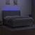 Vidaxl Box spring postelja z vzmetnico LED sv. siva 180x200 cm blago