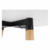 eoshop Barska miza, bela/hrast, premer 60 cm, IMAM