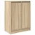 Komoda boja hrasta sonome 57x34x76 cm od konstruiranog drva