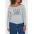 Trendyol Curve Ženska bluza Tbbaw26Af00048, Siva