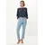 MEXX Ženska bluza, Teget-bela