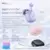 Bluetooth slusalice REMAX Marshmallow Series TWS-19 bele